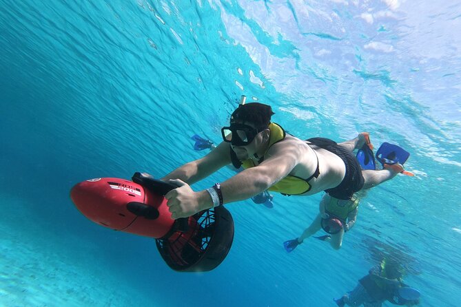Power Snorkel By Sea Scooters & Tequila Tasting - Power Snorkel Meets Sea Scooters in Cozumel