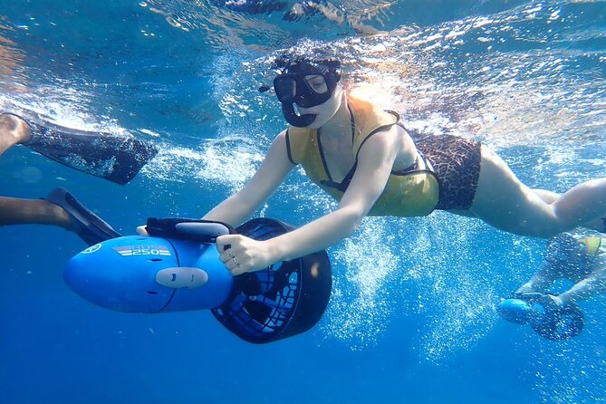 Power Snorkel By Sea Scooters & Tequila Tasting - Mayan Presentation and Dance, Then Tequila With Context