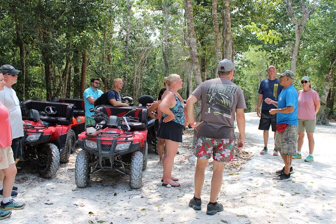 Private Buggy & ATV Tour to Jade Cavern Cenote: All-Inclusive - Playa Publica San Martin and Playa Chen Rio: two beaches with different vibes