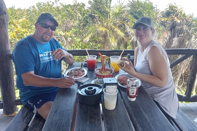 Private Cozumel Island Tour – Perfect Cruise Shore Excursion - Playa Publica San Martin: Lunch With Fajitas and a Sea View