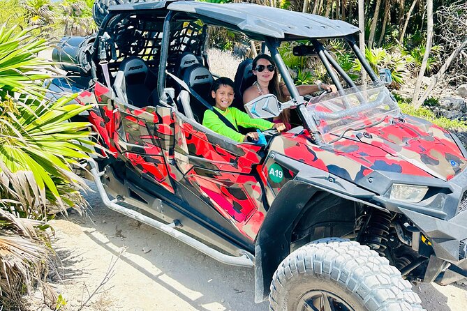 Private Jeep & Polaris RZR: San Gervasio Mayan Ruins & Snorkeling - San Gervasio Mayan ruins: a focused hour with the right mindset