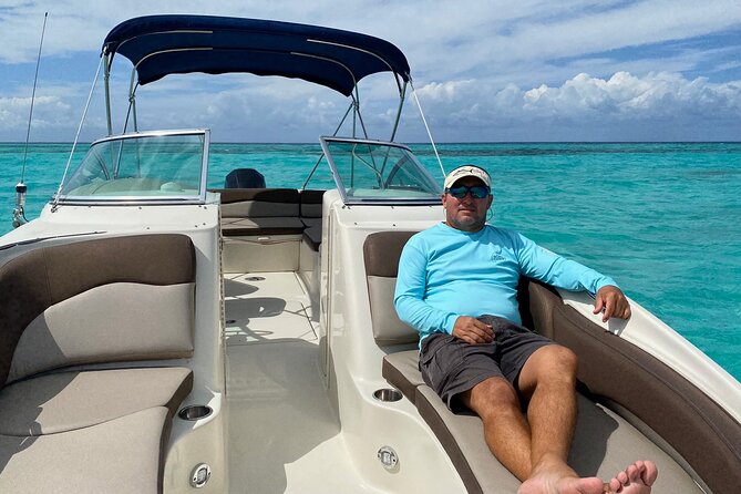 Private snorkeling with 23ft Sea Ray in San Miguel de Cozumel - Who should book this private snorkel boat in Cozumel
