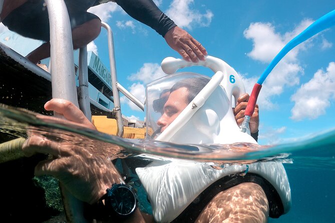 SeaTrek Underwater Helmet Diving Experience in Downtown Cozumel - The Underwater Helmet Walk: Your 30 Minutes on the Seabed