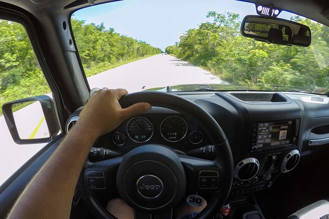 Super Cozumel Combo Snorkel by Boat and Jeep Exploration (Private) - Your private Jeep Wrangler ride, but with one twist: you drive
