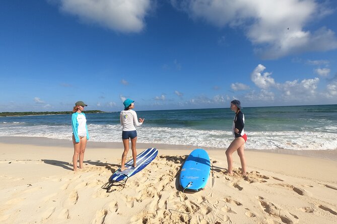 Surf Lesson in Cozumel - Playa Bonita surfing, explained in plain terms