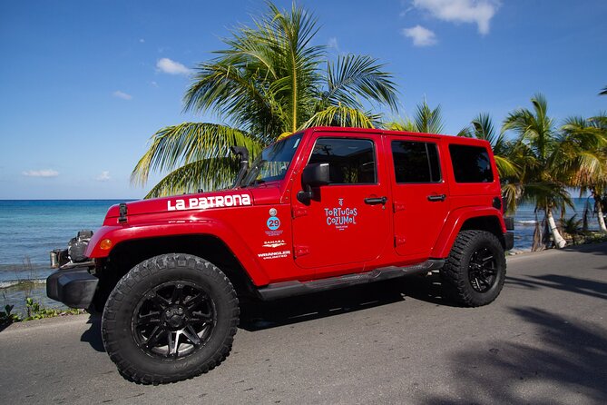 The Original Jeep Tour Revamped by Tortugas Cozumel® (Private) - Pickup, driving rules, and how to plan your group