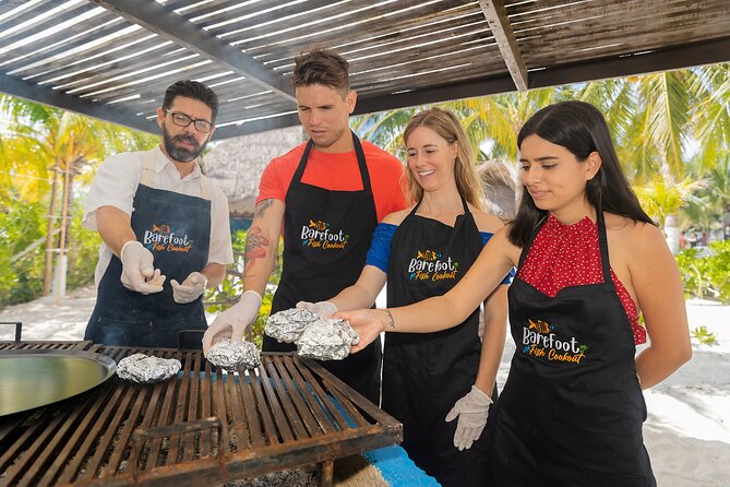 Tikinxic Barefoot Fish Guided Cookout Experience in Cozumel - Barracuda Beach Club at 11:00 am: where the day starts